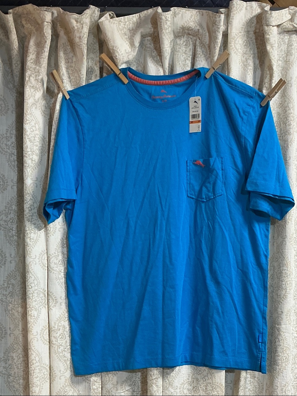 Quiksilver Men’s Bright Blue Pocket Tee